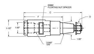 SHORT MALE LH EXTENSION 200-3.5 figure