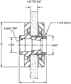 OKAMOTO DX SERIES BALANCING ADAPTER figure