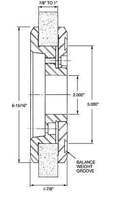 JONES & SHIPMAN SERIES 1076 BOLT-ON ADAPTER figure